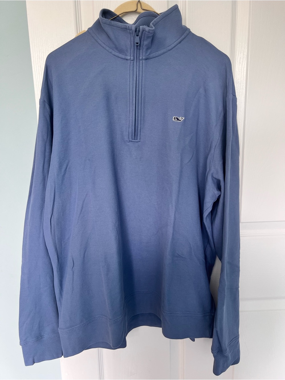 Vineyard Vines Men’s Half-Zip Pullover Sweater in navy Blue